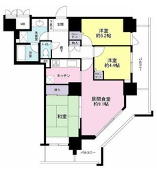 カムザスクエア八千代緑が丘タワーズの物件間取画像